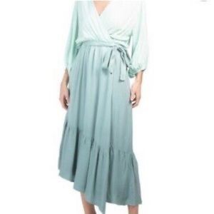 Two tone maxi dress